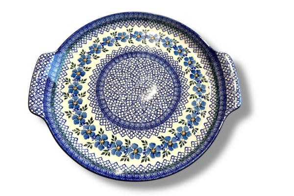 152 Bunzlau Ronde Serveerschaal 1382X Serveerschalen 152 Bunzlau Ronde Serveerschaal 1382X Serveerschalen